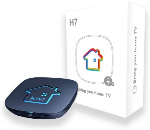 HTV7 BR Brazil IPTV 2021 New Portuguese Box 64bits Quad-Core Cortex-A53 CPU Smart 4K 3D HDR Wi-Fi Brasil HDMI Box