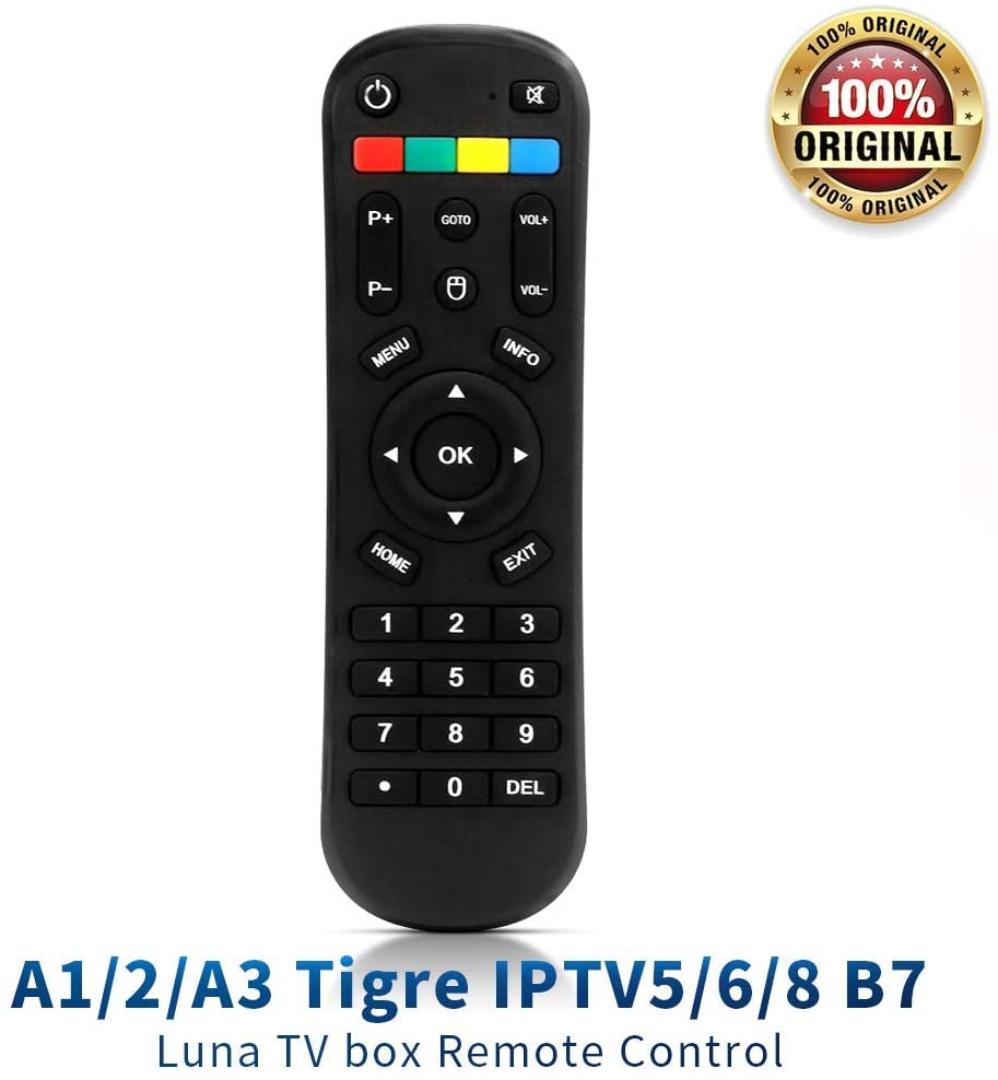 Original A3 A2 Tigre IPTV 5 6 6+ 8 TV Box Remote Control B7 Tigre Luna TV Box IPTV5 Plus+ IPTV6 IPTV8 TVbox Remote Control